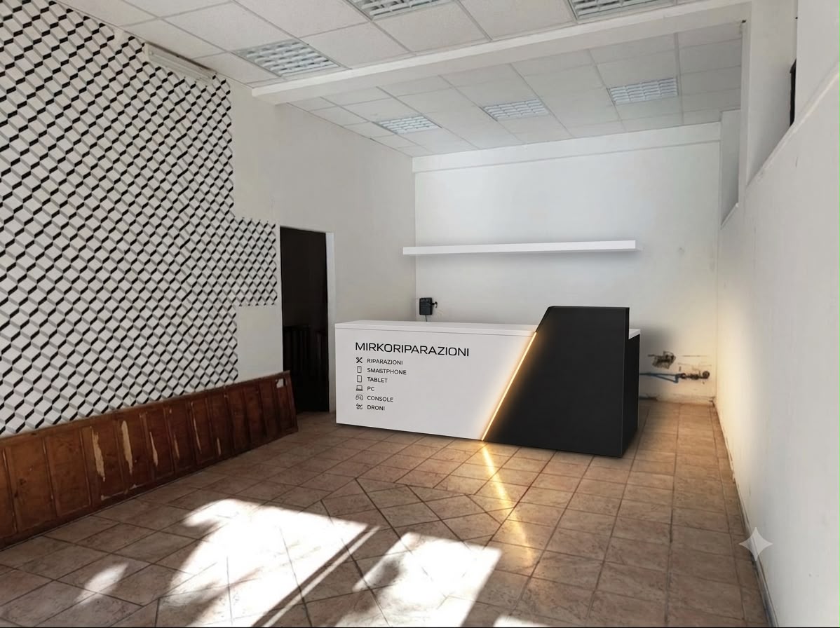 Bancone accettazione MirkoRiparazioni